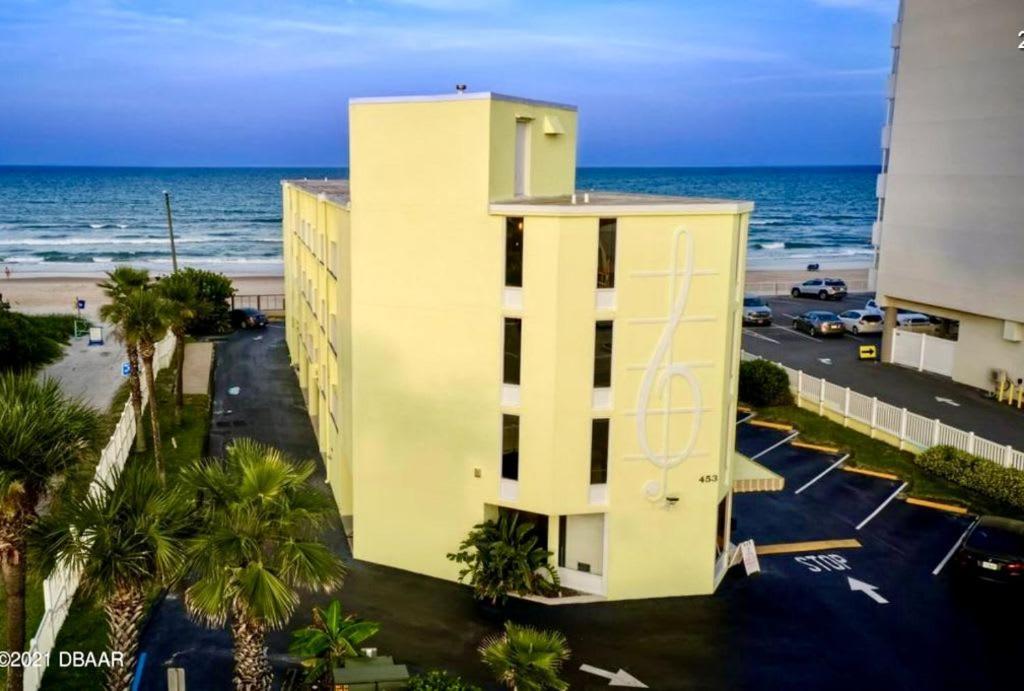 Coastal Cozy - Ocean View At Symphony Beach Club Ormond Beach Exteriör bild